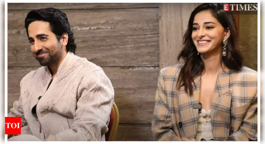 Ananya Panday has a cute memory linked to 'Dream Girl 2' co-star Ayushmann Khurrana's film 'Dum Laga Ke Haisha' - WATCH | Hindi Movie News - Times of India