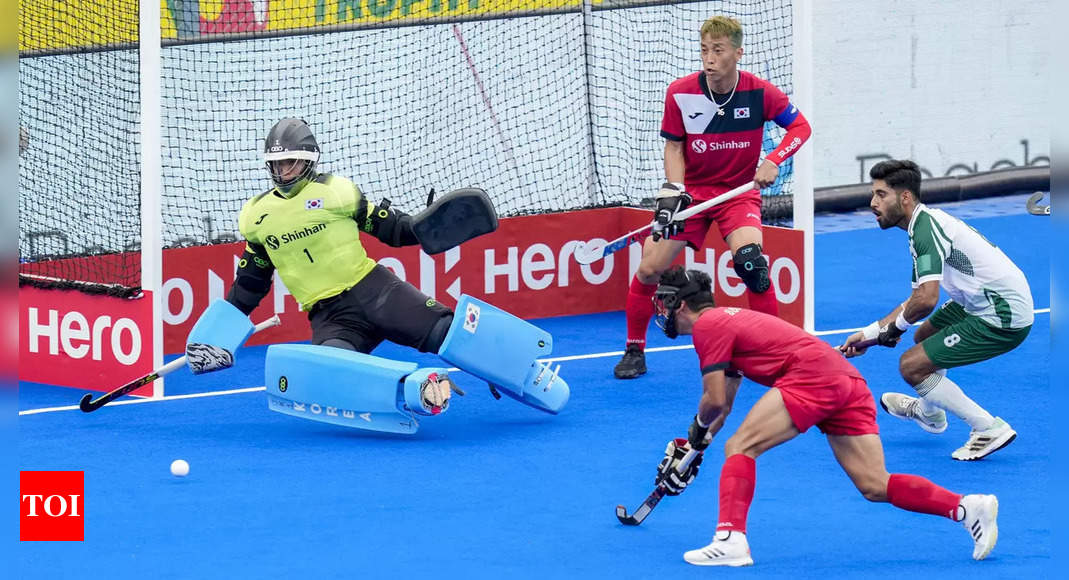 Asian Champions Trophy: Defending champions South Korea hold Pakistan to a 1-1 draw | Hockey News - Times of India