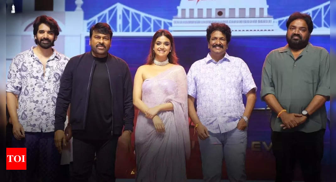 'Bholaa Shankar' pre-release event: Chiranjeevi acknowledges fans as the foundation of his success | Telugu Movie News - Times of India