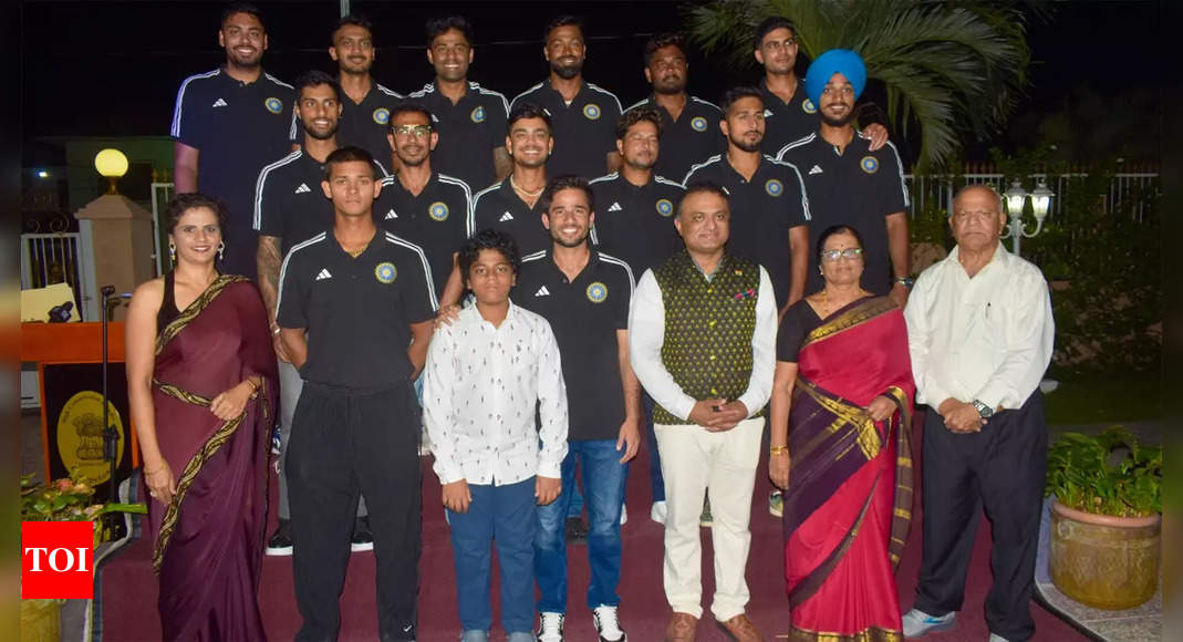 High Commissioner of India hosts Team India in Guyana ahead of 2nd T20I | Cricket News - Times of India