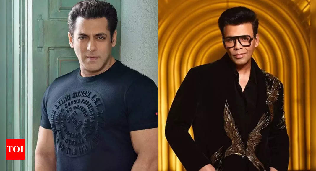 Salman Khan, Karan Johar team up for a massive actioner, touted for Christmas 2024 release: Report | Hindi Movie News - Times of India