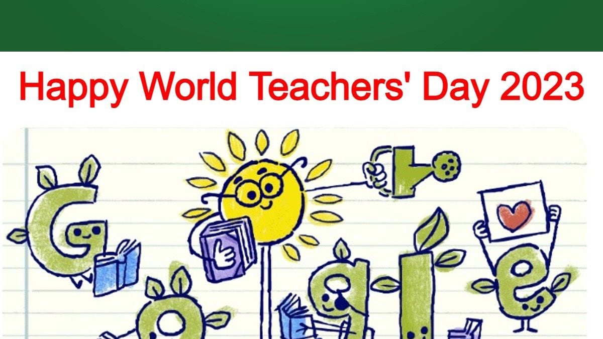 World Teachers' Day 2023: Google Doodle Celebrates the Hard Work and Dedication of Teachers - News18