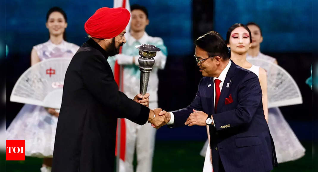 रंगारंग समापन समारोह ने यादगार हांग्जो एशियाई खेलों का समापन कर दिया |  एशियाई खेल 2023 समाचार - टाइम्स ऑफ इंडिया