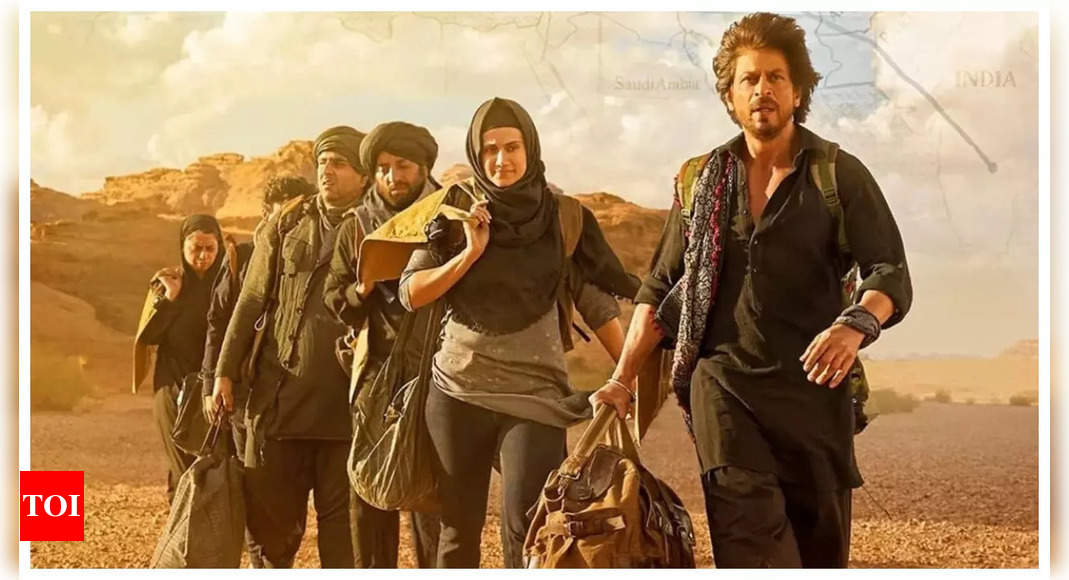 'डनकी': शाहरुख खान अभिनीत फिल्म ऑस्ट्रेलिया, न्यूजीलैंड में तीसरी ब्लॉकबस्टर ओपनर बन गई - डीट्स इनसाइड |  हिंदी मूवी समाचार - टाइम्स ऑफ इंडिया