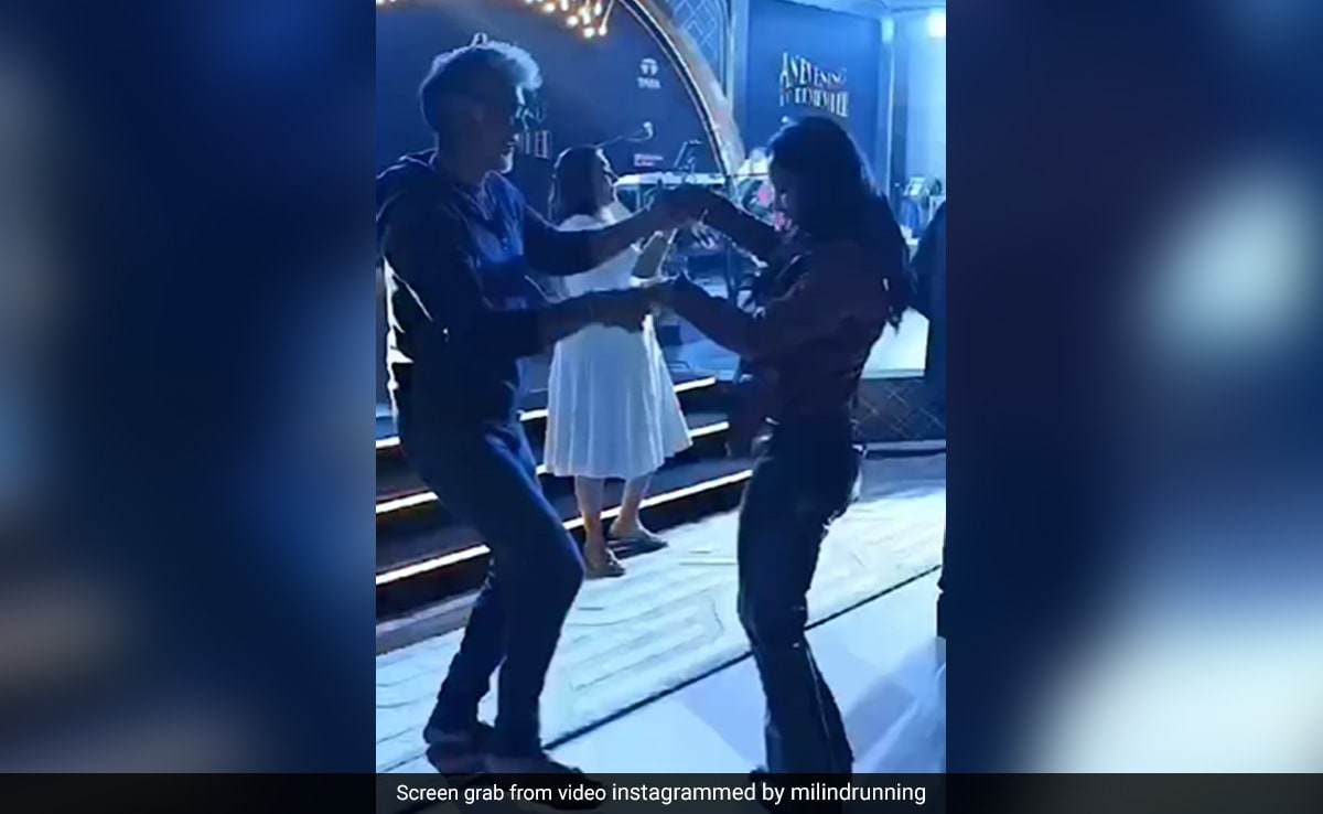 Watch: Milind Soman And Wife Ankita Konwar Dance To Senorita
