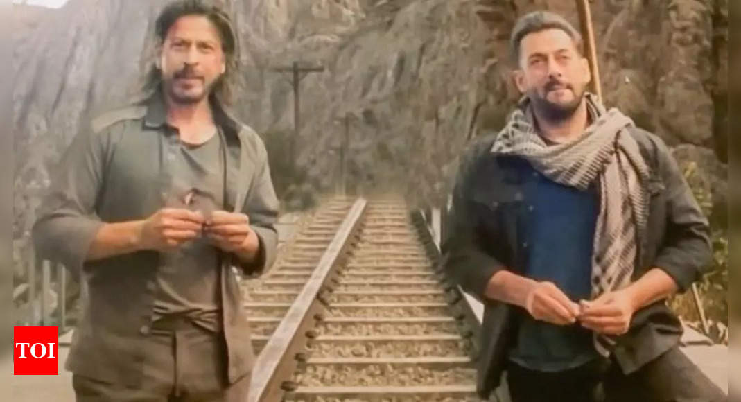 सलमान खान और शाहरुख खान 'टाइगर बनाम पठान' में एक महाकाव्य मुकाबले के लिए तैयार हैं |  - टाइम्स ऑफ इंडिया
