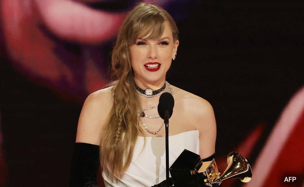 Grammys 2024: Taylor Swift Breaks Record With Fourth Album Of The Year Win