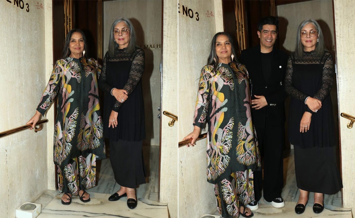 Zeenat Aman, Shabana Azmi And Others At Bun Tikki Wrap Party Hosted By Manish Malhotra