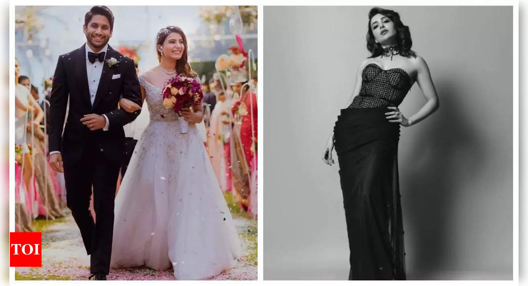 सामन्था ने नागा चैतन्य की शादी के 'प्रिय' गाउन को शानदार काले बॉडीकॉन पहनावे में बदल दिया: हमेशा नई यादें बनती हैं |  - टाइम्स ऑफ इंडिया