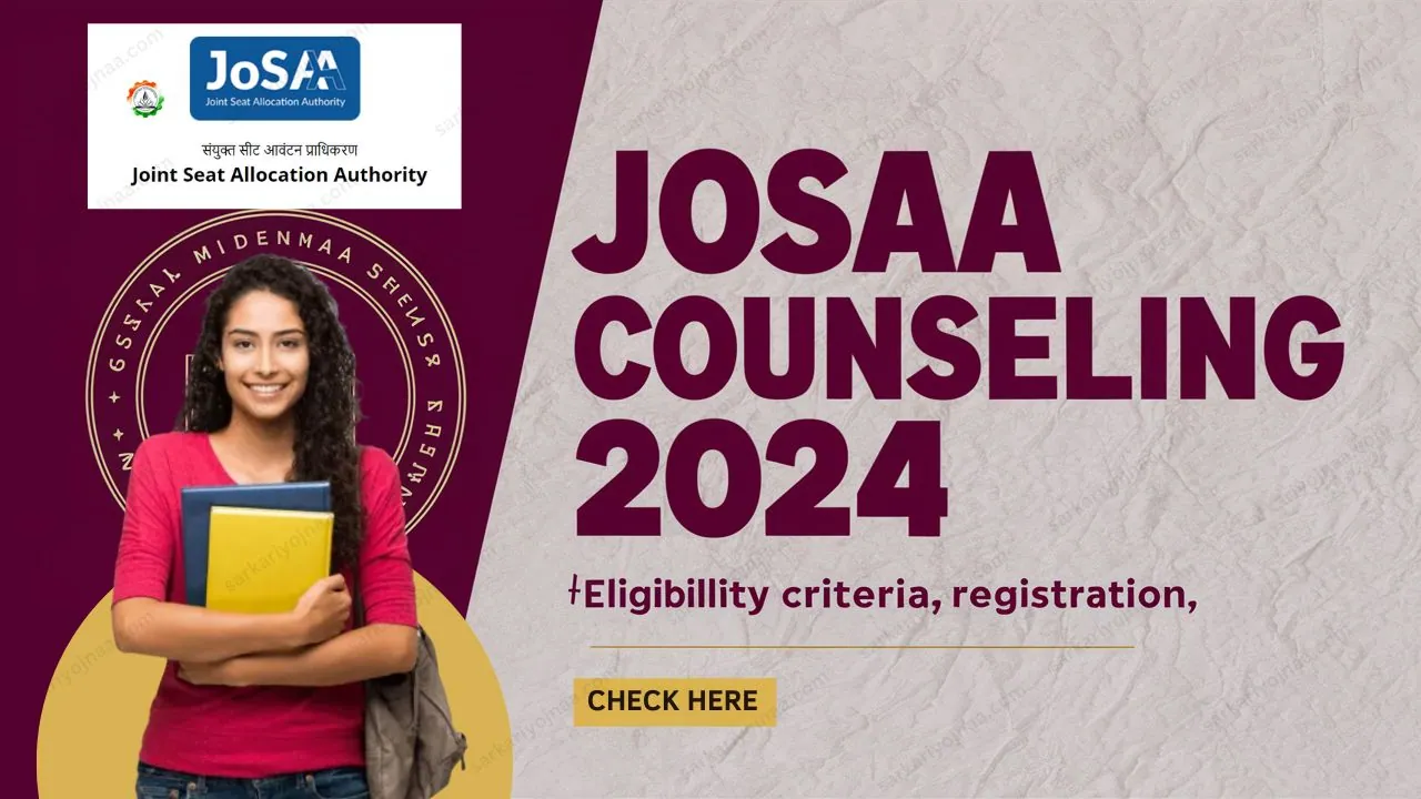 JoSAA Counseling 2024