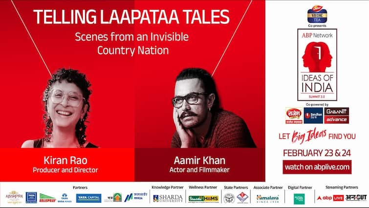 एबीपी नेटवर्क आइडियाज ऑफ इंडिया समिट 3.0: लापता कहानियां सुना रहा है |  आमिर खान |  किरण राव