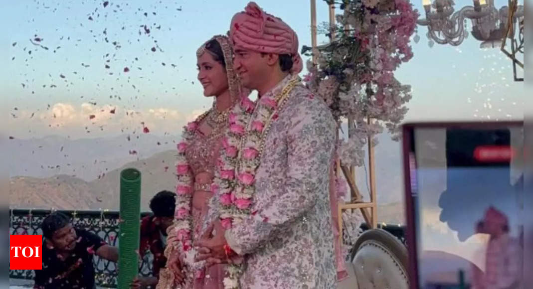 लव आज कल की एक्ट्रेस आरुषि शर्मा ने कास्टिंग डायरेक्टर वैभव विशांत से शादी कर ली है  हिंदी मूवी समाचार - टाइम्स ऑफ इंडिया