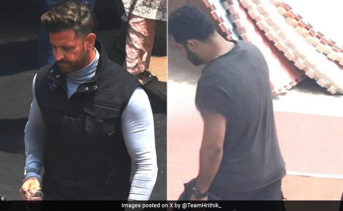 War 2: Hrithik Roshan And Jr NTR Spotted On Shoot. See Viral Pics