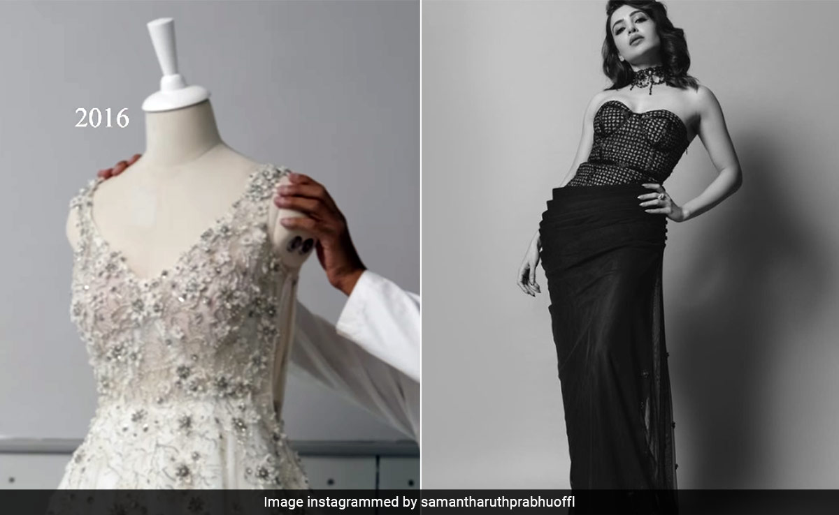 Samantha Ruth Prabhu Repurposed Her Wedding Gown. See Drastic Transformation