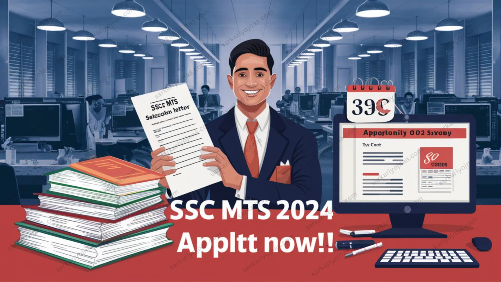 SSC MTS Recruitment Apply Online 2024 : सिर्फ 10वीं पास करें आवेदन, जानें योग्यता, सिलेबस, पात्रता, डॉक्यूमेंट,