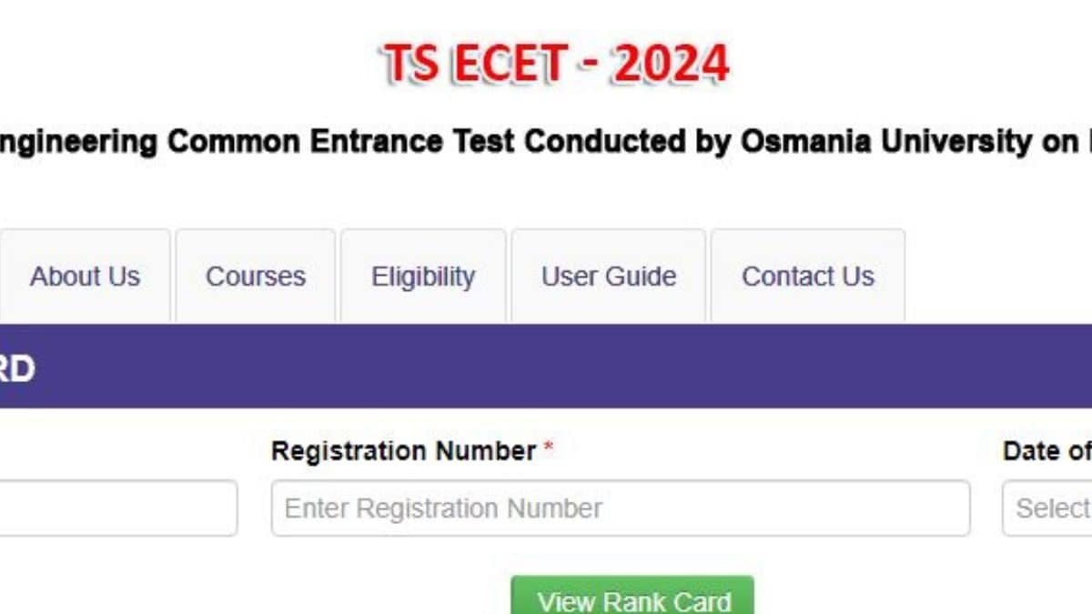 TS ECET Result 2024 Declared: Steps to Download, What's Next? - News18