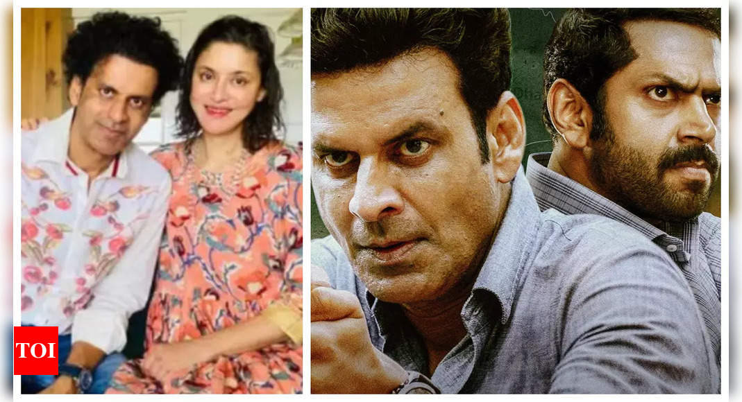 क्या आप जानते हैं कि मनोज बाजपेयी की पत्नी शबाना रजा नहीं चाहती थीं कि वह 'द फैमिली मैन' में काम करें?  अभिनेताओं का खुलासा |  - टाइम्स ऑफ इंडिया