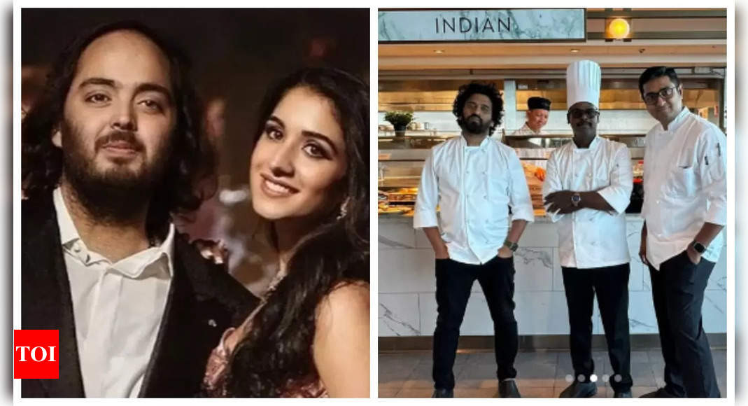 अनंत अंबानी और राधिका मर्चेंट की शादी से पहले का जश्न: मेहमानों को क्रूज पर बेंगलुरु कैफे से दक्षिण भारतीय व्यंजन परोसे गए | - टाइम्स ऑफ इंडिया