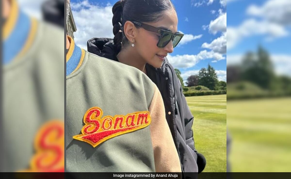 Anand Ahuja Wears A Sweatshirt With Wife Sonam Kapoor