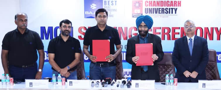 Chandigarh University signs MoU with Bajaj Auto for Punjab