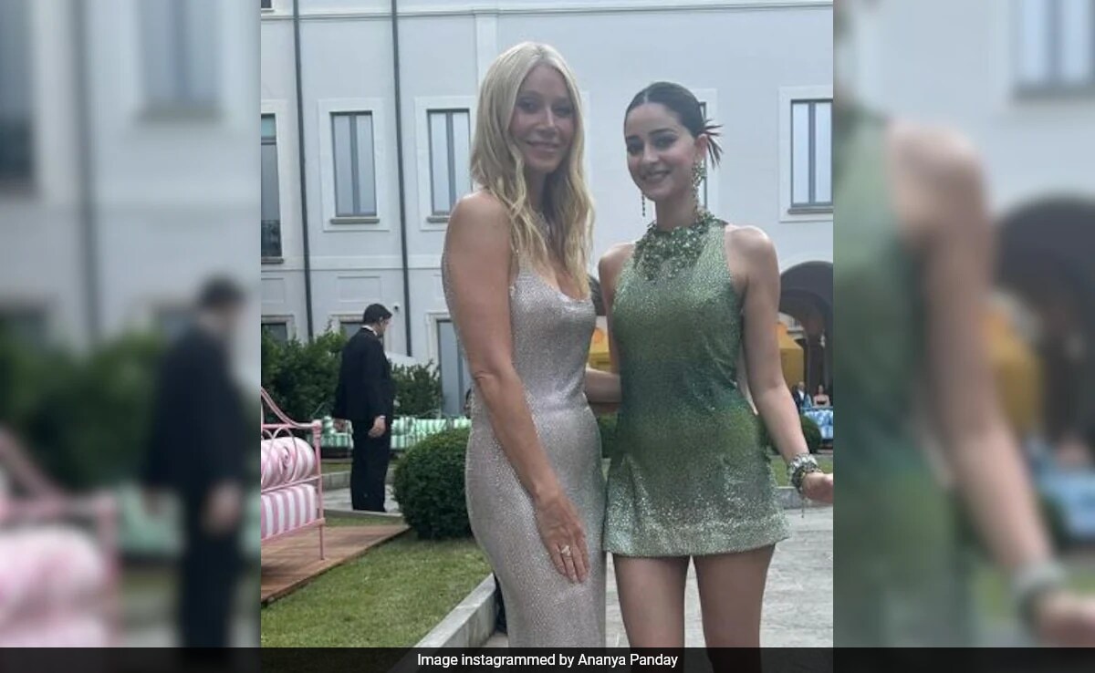 Ananya Panday Pictured With Gwyneth Paltrow At Swarovski Event In Milan