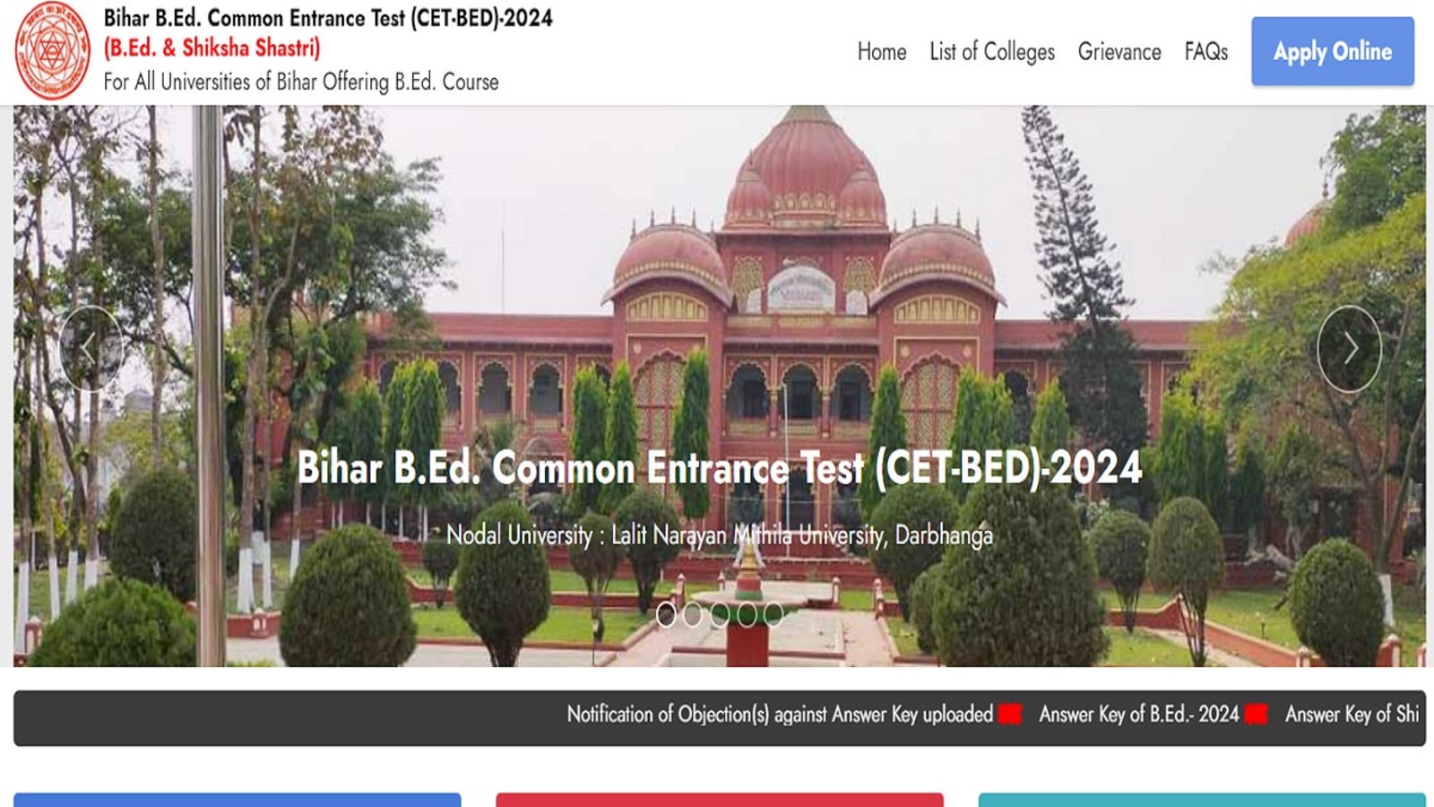 Bihar B.Ed CET Result 2024 out at biharcetbed-lnmu.in, direct link to check result here