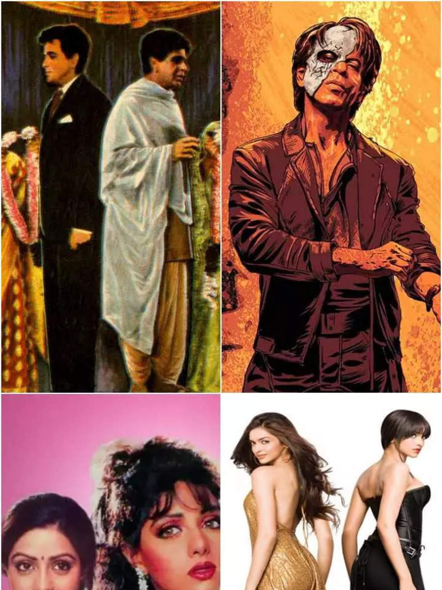 दिलीप कुमार से शाहरुख खान तक: बॉलीवुड के वो अभिनेता जिन्होंने फिल्मों में निभाए डबल रोल